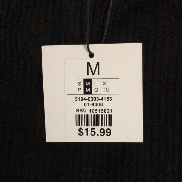 Black ribbed bodysuit - Picture 5 of 5